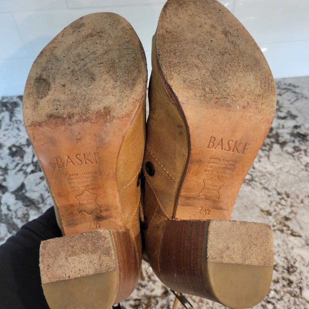 ANTHROPOLOGY BASKE California Leather Bootie size 7.5 - Picture 9 of 10